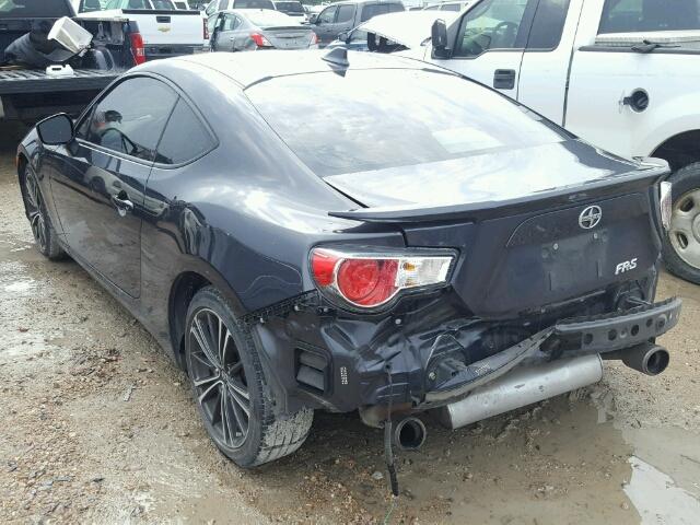 JF1ZNAA17F8711183 - 2015 TOYOTA SCION FR-S GRAY photo 3