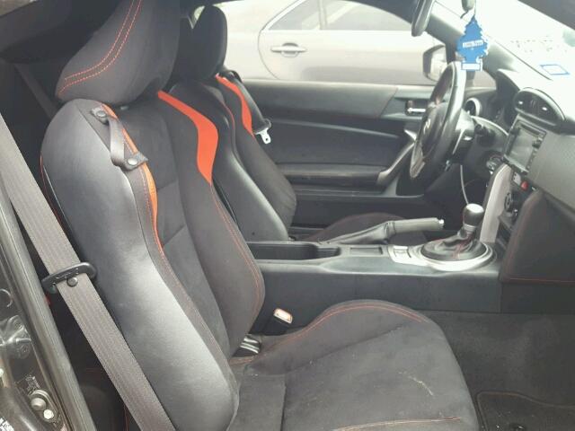 JF1ZNAA17F8711183 - 2015 TOYOTA SCION FR-S GRAY photo 5