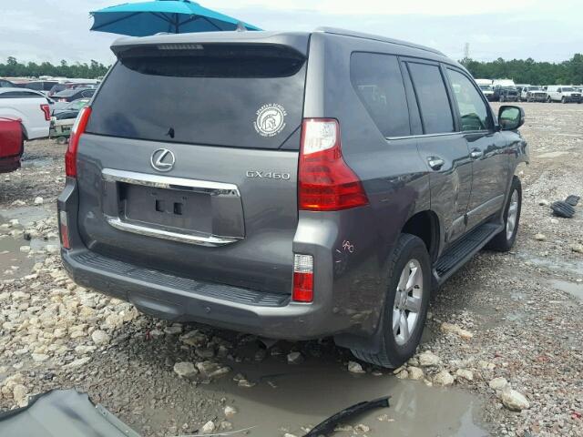 JTJBM7FXXD5054874 - 2013 LEXUS GX BASE GRAY photo 4