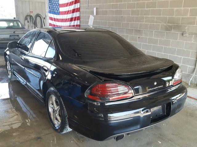 1G2WP52K42F283069 - 2002 PONTIAC GRAND PRIX BLACK photo 3