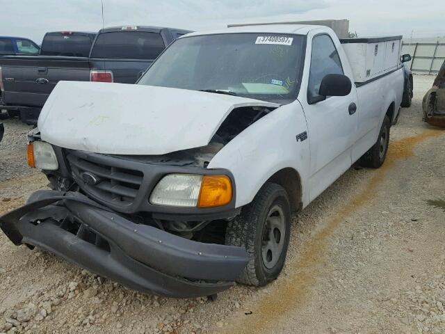 2FTRF17224CA88602 - 2004 FORD F-150 HERI WHITE photo 2