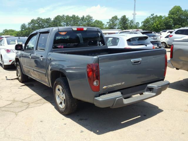 1GCDSCFE9C8138125 - 2012 CHEVROLET COLORADO L CHARCOAL photo 3