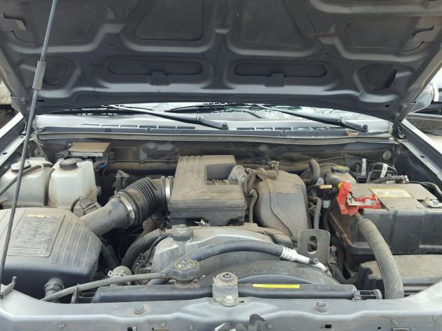 1GCDSCFE9C8138125 - 2012 CHEVROLET COLORADO L CHARCOAL photo 7