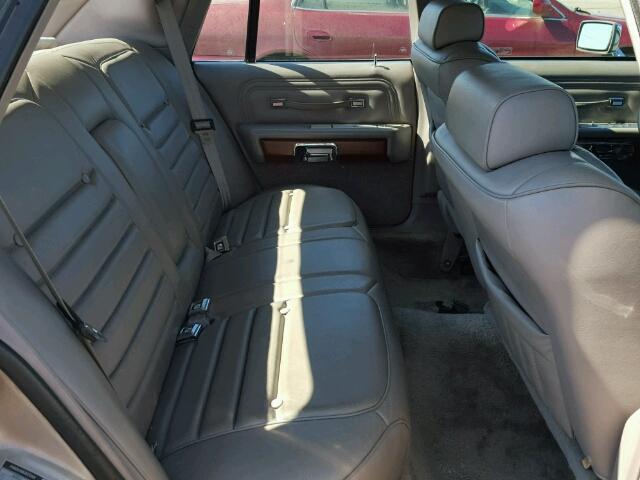 2MECM75F9LX620597 - 1990 MERCURY GRAND MARQ GRAY photo 6