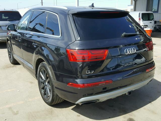 WA1LAAF72HD006787 - 2017 AUDI Q7 PREMIUM BLACK photo 3