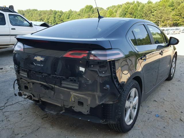 1G1RE6E47DU105049 - 2013 CHEVROLET VOLT BLACK photo 4