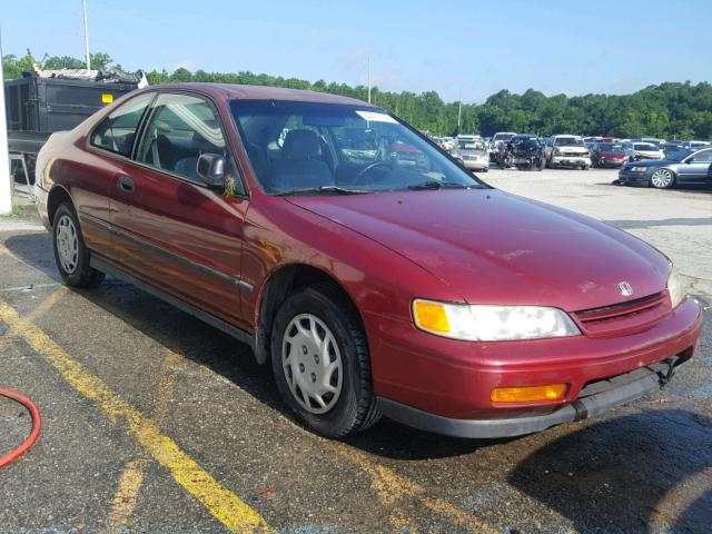 1HGCD7225RA014848 - 1994 HONDA ACCORD DX MAROON photo 1