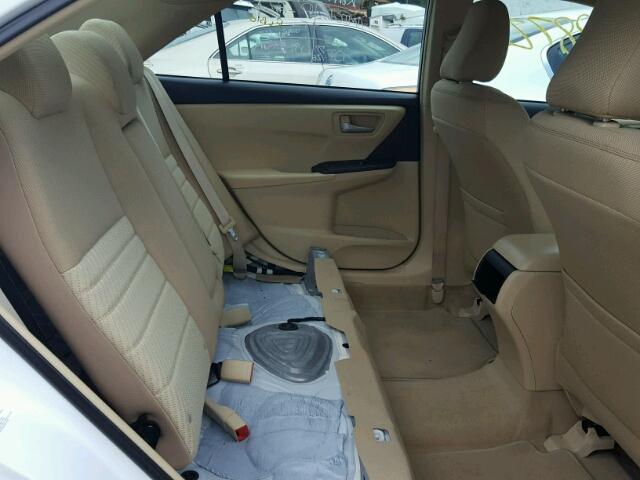 4T4BF1FK5FR481095 - 2015 TOYOTA CAMRY LE თეთრი ფოტო 6