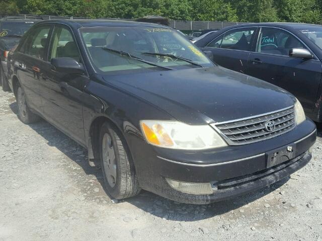 4T1BF28B63U290407 - 2003 TOYOTA AVALON XL Қара фото 1