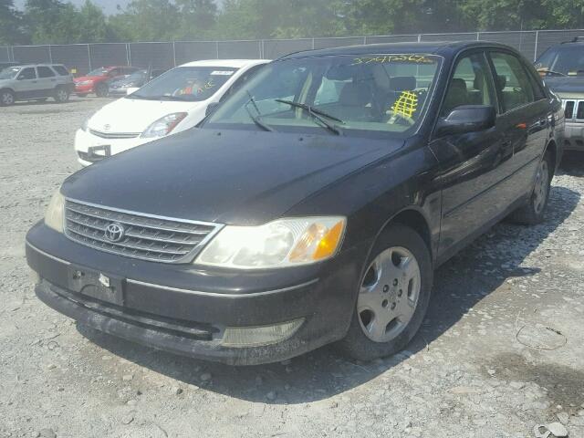 4T1BF28B63U290407 - 2003 TOYOTA AVALON XL Қара фото 2