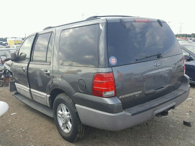 1FMRU15W33LC56288 - 2003 FORD EXPEDITION GRAY photo 3