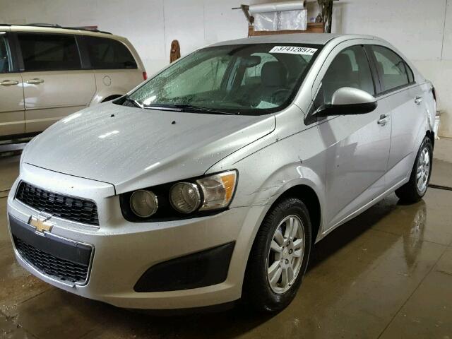 1G1JB5SH6C4128392 - 2012 CHEVROLET SONIC LS SILVER photo 2