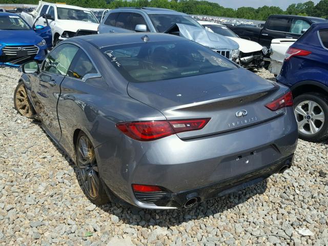 JN1FV7EKXHM611224 - 2017 INFINITI Q60 RED SP GRAY photo 3