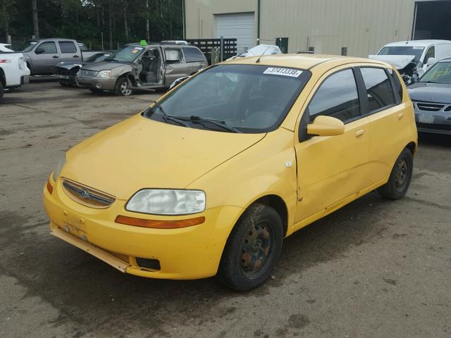 KL1TD66616B537299 - 2006 CHEVROLET AVEO BASE Сары фото 2