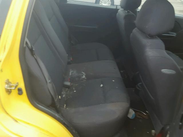 KL1TD66616B537299 - 2006 CHEVROLET AVEO BASE Сары фото 6