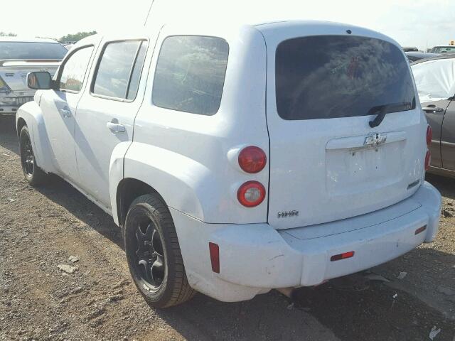 3GNBABFW0BS649457 - 2011 CHEVROLET HHR LT WHITE photo 3