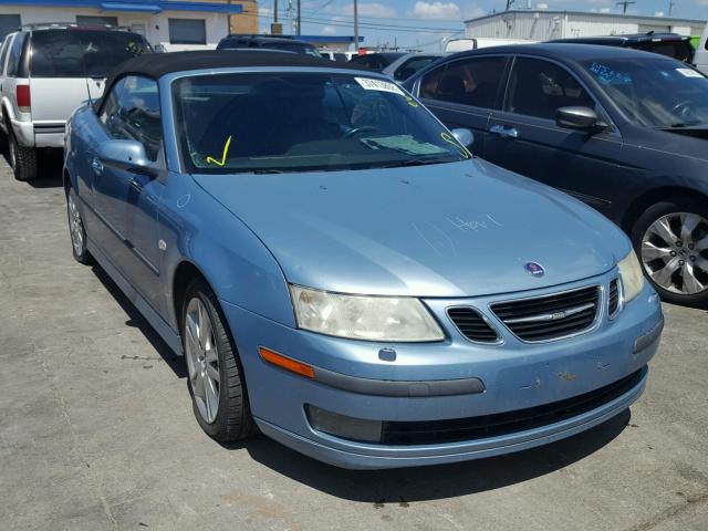 YS3FD79YX76107136 - 2007 SAAB 9-3 2.0T BLUE photo 1