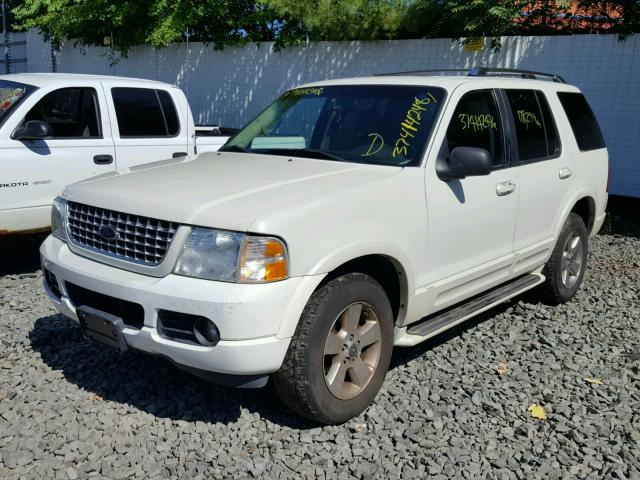 1FMZU75K43ZA88951 - 2003 FORD EXPLORER L WHITE photo 2