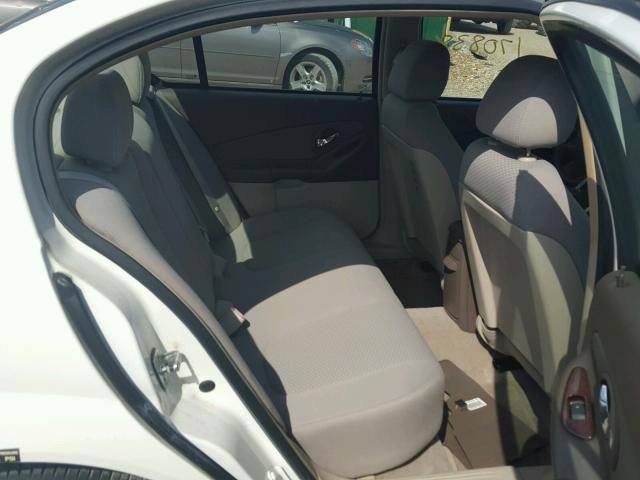 1G1ZS58N37F290815 - 2007 CHEVROLET MALIBU LS თეთრი ფოტო 6