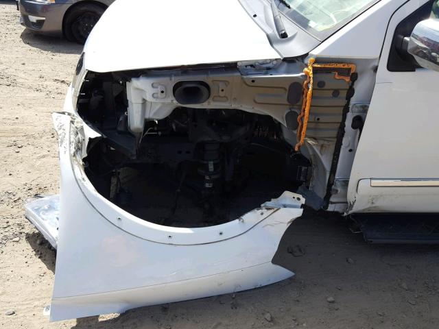 5N1BA0NF7CN618115 - 2012 NISSAN ARMADA SV WHITE photo 9