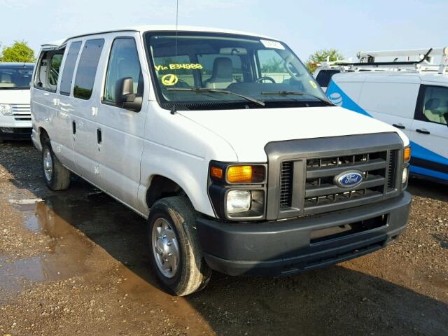 1FTNE1EW2DDB34288 - 2013 FORD ECONOLINE WHITE photo 1