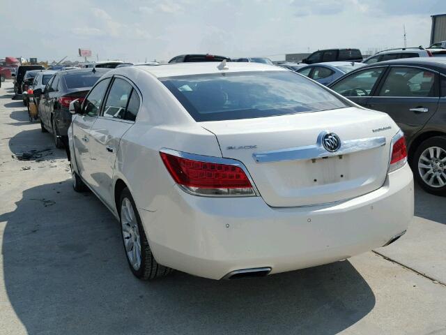 1G4GJ5E37CF357071 - 2012 BUICK LACROSSE WHITE photo 3