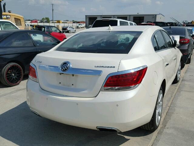 1G4GJ5E37CF357071 - 2012 BUICK LACROSSE WHITE photo 4