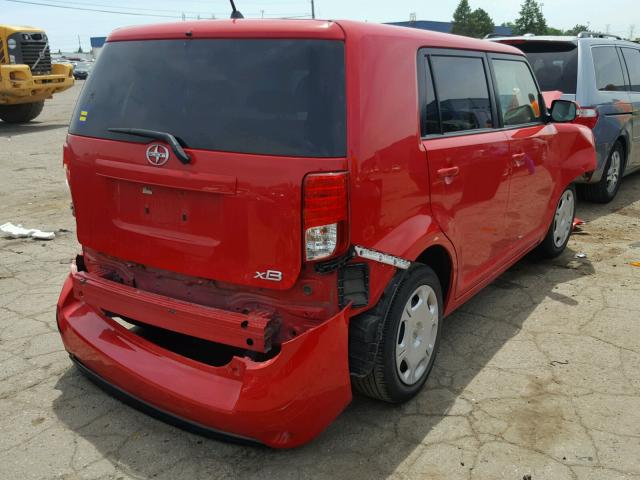 JTLZE4FE8EJ058690 - 2014 TOYOTA SCION XB Қызыл фото 4