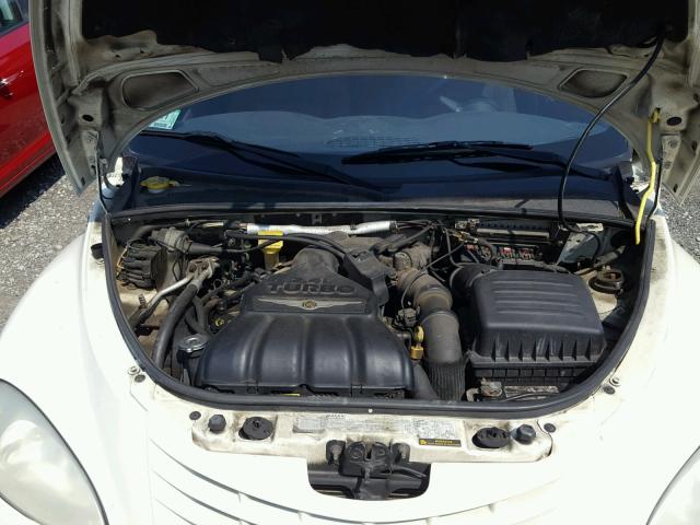 3C3EY55E35T596736 - 2005 CHRYSLER PT CRUISER WHITE photo 7