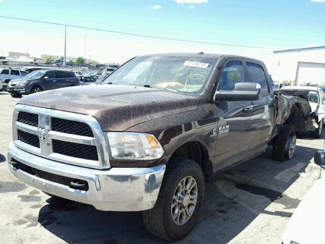 3C63R3GLXEG180425 - 2014 RAM 3500 ST BROWN photo 2