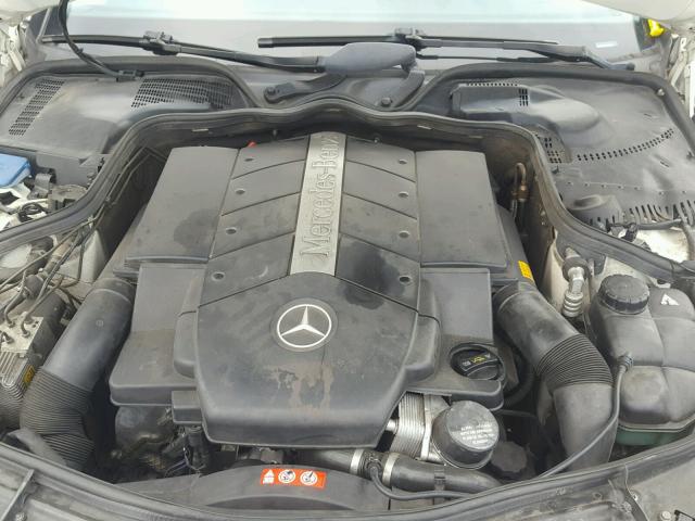 WDDDJ75X86A065703 - 2006 MERCEDES-BENZ CLS 500C WHITE photo 7