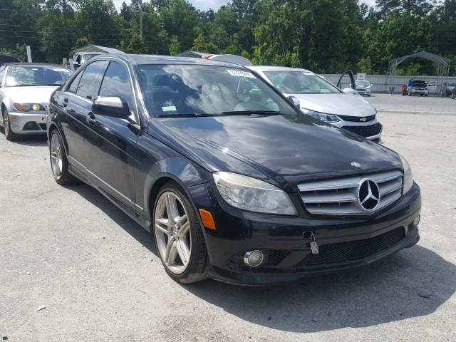 WDDGF54X18R036424 - 2008 MERCEDES-BENZ C 300 BLACK photo 1