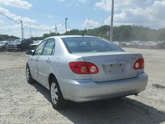 2T1BR30E97C718237 - 2007 TOYOTA COROLLA CE GRAY photo 3