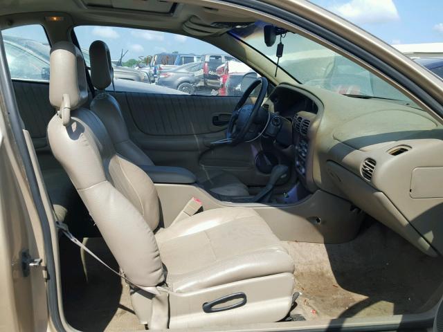 1G2WP12K0YF295236 - 2000 PONTIAC GRAND PRIX GOLD photo 5