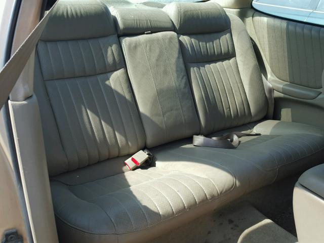 1G2WP12K0YF295236 - 2000 PONTIAC GRAND PRIX GOLD photo 6