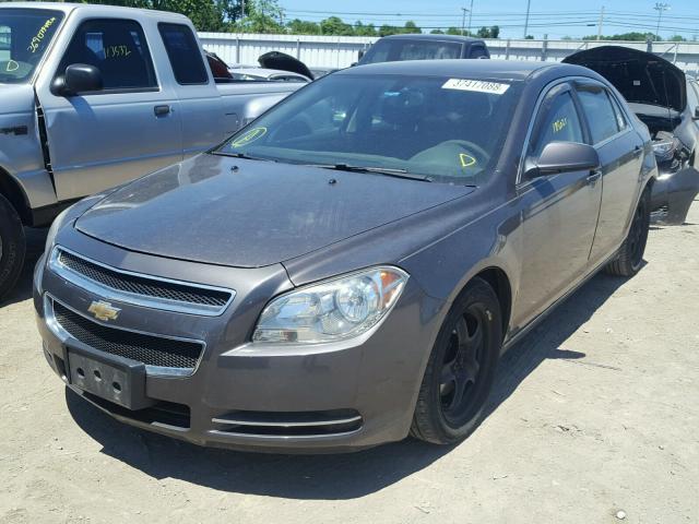 1G1ZC5EB3A4150760 - 2010 CHEVROLET MALIBU 1LT CHARCOAL photo 2