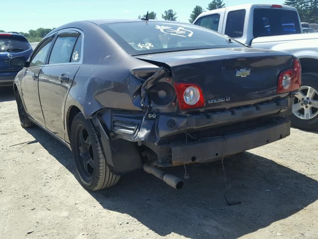 1G1ZC5EB3A4150760 - 2010 CHEVROLET MALIBU 1LT CHARCOAL photo 3