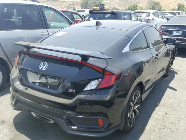 2HGFC3A59JH754641 - 2018 HONDA CIVIC SI BLACK photo 4