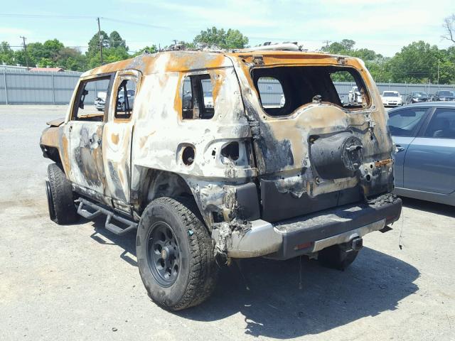 JTEBU11F070099933 - 2007 TOYOTA FJ CRUISER BURN photo 3