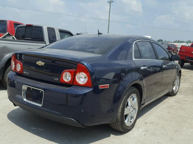 1G1ZK57B08F275844 - 2008 CHEVROLET MALIBU LTZ BLUE photo 4