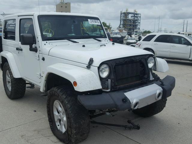 1C4AJWBG0EL150601 - 2014 JEEP WRANGLER S 白色 照片 1