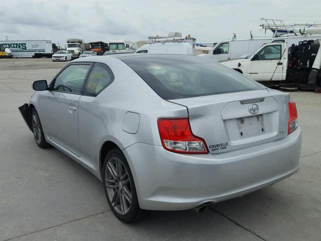 JTKJF5C77C3035848 - 2012 TOYOTA SCION TC 银色 照片 3