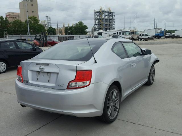 JTKJF5C77C3035848 - 2012 TOYOTA SCION TC 银色 照片 4