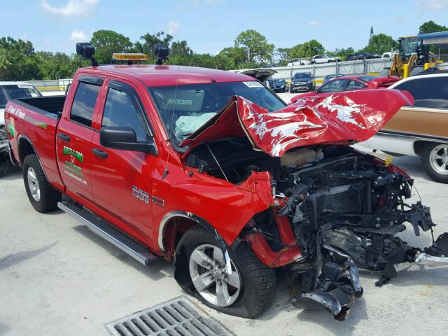 1C6RR7FM4ES422310 - 2014 RAM 1500 ST RED photo 1