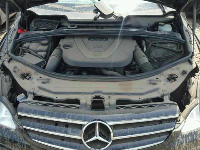 4JGCB65E09A092356 - 2009 MERCEDES-BENZ R 350 4MAT BLACK photo 7