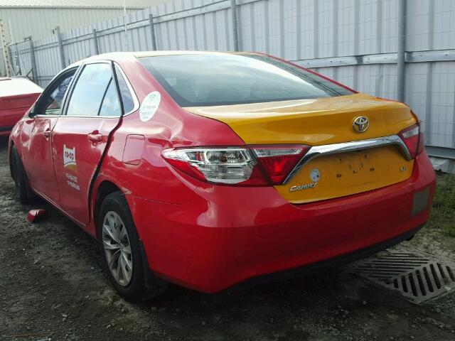 4T1BF1FK6FU954674 - 2015 TOYOTA CAMRY LE TWO TONE photo 3
