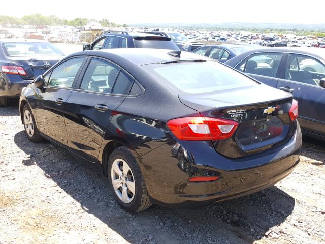 1G1BC5SM7G7308516 - 2016 CHEVROLET CRUZE LS BLACK photo 3