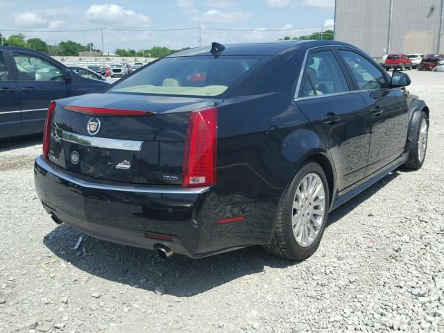 1G6DS5ED3B0154115 - 2011 CADILLAC CTS PREMIU BLACK photo 4