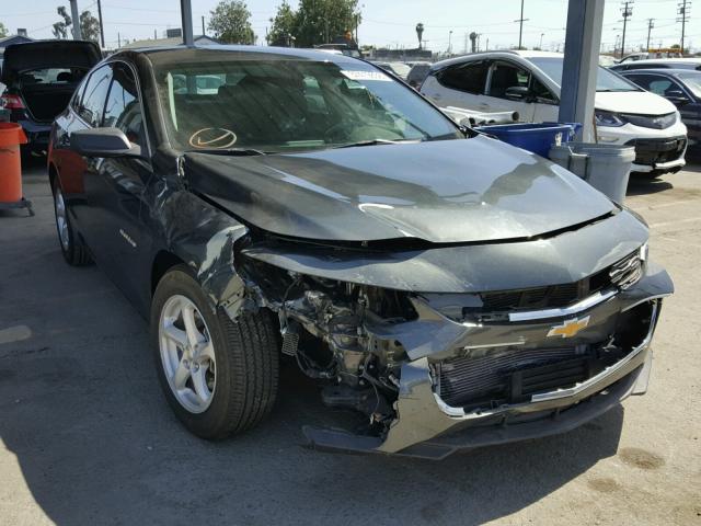 1G1ZB5ST2HF117229 - 2017 CHEVROLET MALIBU LS 灰色 照片 1