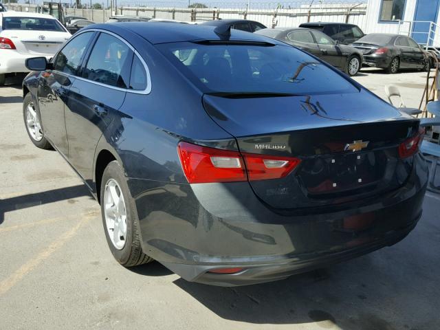 1G1ZB5ST2HF117229 - 2017 CHEVROLET MALIBU LS 灰色 照片 3